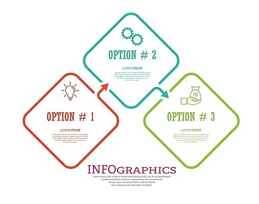 EPS 해외이미지 화살표 일러스트 비즈니스 전구 사람없음 그래픽 자료 인포그래픽 돈자루 계획 톱니바퀴 손모양 마름모 단계 순서 해외202105 해외일러스트 모양 도형 컨셉 돈 파일형식 벡터 손_신체부위