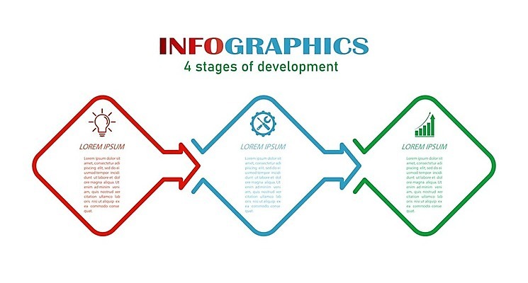 EPS 해외이미지 화살표 일러스트 비즈니스 전구 그래프 사람없음 그래픽 자료 인포그래픽 공구 계획 톱니바퀴 마름모 단계 순서 해외202105 해외일러스트 도형 컨셉 도구 파일형식 벡터