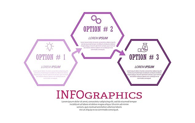 EPS 해외이미지 디자인 화살표 일러스트 비즈니스 들기 사람없음 보라색 인포그래픽 정보 돈자루 연결 톱니바퀴 손모양 육각형 전구모양 해외202105 해외일러스트 모양 도형 컬러 돈 전구 모션 파일형식 벡터 손_신체부위