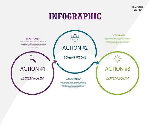 EPS 해외이미지 화살표 일러스트 비즈니스 전구 돋보기 사람모양 사람없음 그래픽 자료 인포그래픽 원형 계획 단계 순서 해외202105 해외일러스트 모양 도형 컨셉 파일형식 벡터