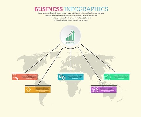 EPS 해외이미지 세계지도 일러스트 비즈니스 전구 돋보기 그래프 사람모양 사람없음 그래픽 자료 인포그래픽 원형 연결 톱니바퀴 손모양 따봉 해외202105 해외일러스트 모양 도형 지도 세계 최고 파일형식 벡터 손_신체부위