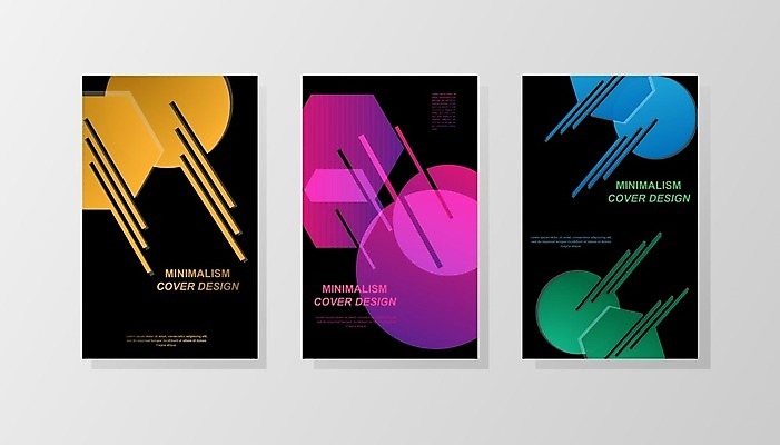 EPS 해외이미지 세로배너 일러스트 사람없음 검은색 원형 육각형 겹침 대각선 배너세트 해외202105 해외일러스트 도형 배너 선 컬러 세로 세트 파일형식 벡터