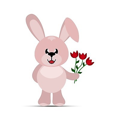 EPS 해외이미지 모양 동물 캐릭터 기념일 꽃 실루엣 컨셉 일러스트 휴가 기념 아이디어 선물 그래픽 장난감 축하 토끼 만화 활 주기 그림 레이아웃 윤곽 손그림 활기 동물상 해외202105 해외일러스트 일러캐릭터 식물 포유류 모션 촬영기법 이벤트 반려동물 조형물 파일형식 벡터