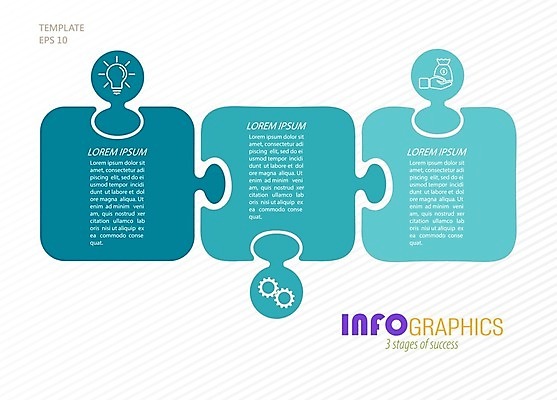 EPS 해외이미지 일러스트 비즈니스 전구 사람없음 그래픽 자료 인포그래픽 돈자루 톱니바퀴 퍼즐조각 손모양 민트색 해외202105 해외일러스트 모양 컬러 조각 돈 퍼즐 파일형식 벡터 손_신체부위