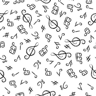 EPS 해외이미지 디자인 백그라운드 패턴 음표 일러스트 사람없음 패턴백그라운드 높은음자리표 스케치 낮은음자리표 해외202105 해외일러스트 기호 음악 무늬 미술 파일형식 벡터