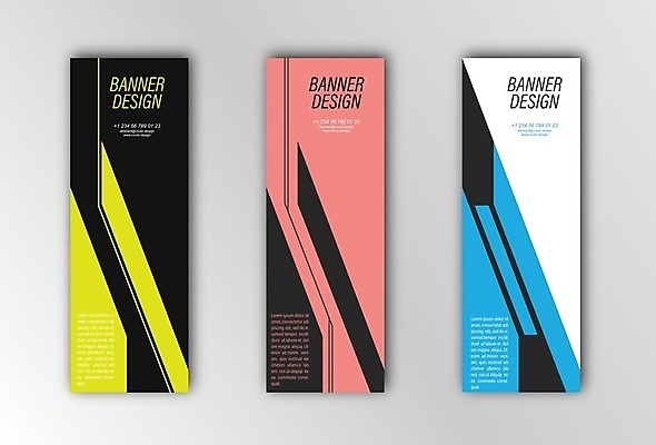 EPS 해외이미지 세로배너 분홍색 하늘색 일러스트 사람없음 연두색 검은색 심플 대각선 배너세트 해외202105 해외일러스트 배너 선 컬러 세로 초록색 파란색 세트 파일형식 벡터