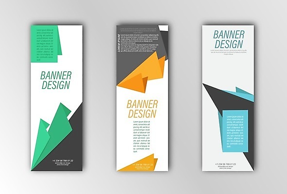 EPS 해외이미지 세로배너 하늘색 일러스트 사람없음 초록색 노란색 심플 기하학 배너세트 해외202105 해외일러스트 배너 컬러 무늬 세로 파란색 세트 파일형식 벡터