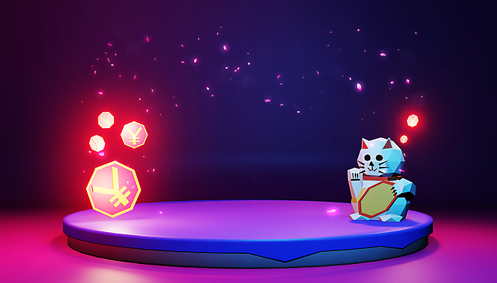 포토 JPG 해외이미지 일러스트 사람없음 3D 일본 엔 야간 기하학 마네키네코 폴리곤 로우폴리 해외202105 해외포토 자연요소 아시아 돈 무늬 디지털합성 일본전통 파일형식