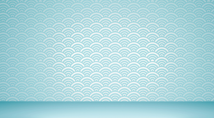 포토 JPG 해외이미지 문양 하늘색 벽지 사람없음 3D 일본전통 해외202105 해외포토 전통 파란색 일본 디지털합성 파일형식