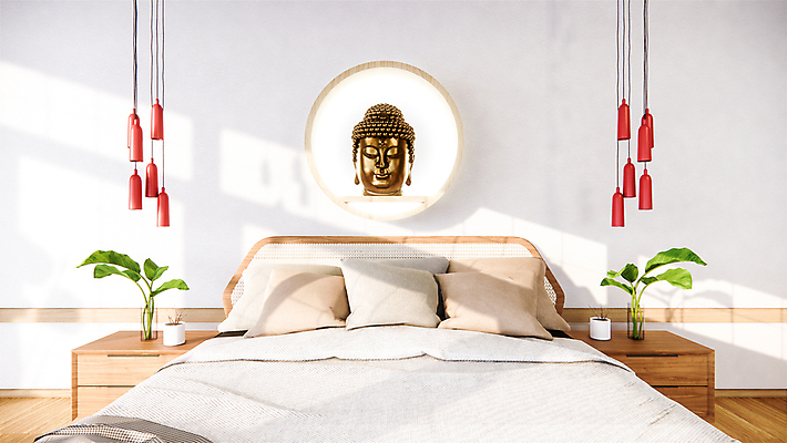 포토 JPG 해외이미지 쿠션 실내 사람없음 인테리어 3D 침실 침대 커튼 목업 해외202105 해외포토 디자인 가구 내부 디지털합성 파일형식