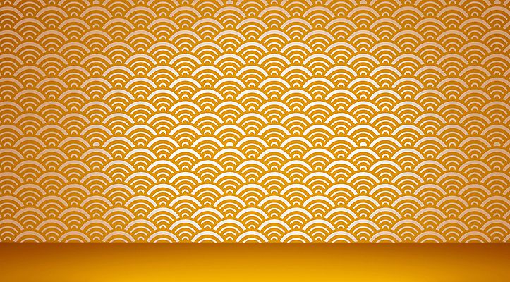 포토 JPG 해외이미지 문양 벽지 사람없음 3D 주황색 일본전통 해외202105 해외포토 전통 컬러 일본 디지털합성 파일형식