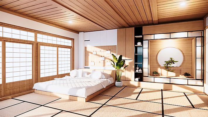 포토 JPG 해외이미지 실내 사람없음 인테리어 3D 침실 침대 목업 해외202105 해외포토 디자인 가구 내부 디지털합성 파일형식