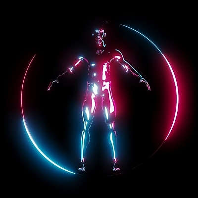 포토 JPG 해외이미지 백그라운드 곡선 그래픽백그라운드 추상 사람없음 그래픽 3D 네온 국경 해외202105 해외포토 선 무늬 디지털합성 파일형식