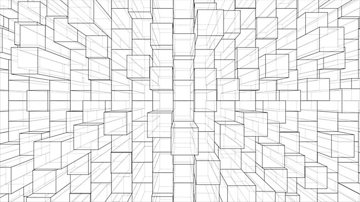 EPS 해외이미지 백그라운드 그래픽백그라운드 일러스트 추상 그래픽 3D 블록 큐브 기하학 해외202105 해외일러스트 무늬 디지털합성 파일형식 벡터