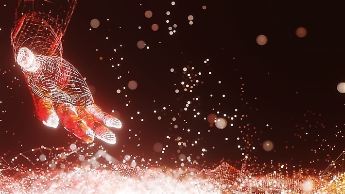 포토 JPG 해외이미지 손 선 백그라운드 그래픽백그라운드 추상 손바닥 사람없음 그래픽 3D 로봇 팔 헬프 해외202105 해외포토 무늬 신체부위 도움 디지털합성 파일형식