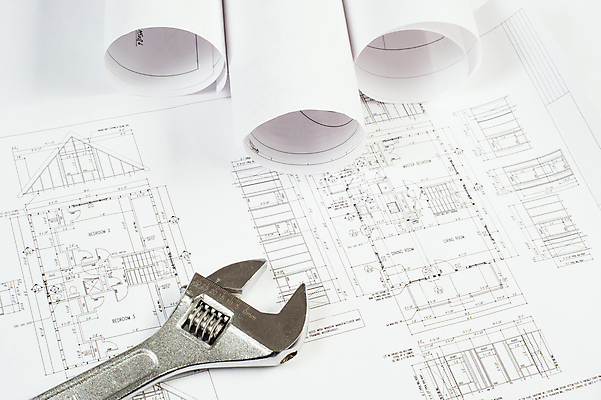 포토 JPG 해외이미지 종이 사람없음 인테리어 설계도 스패너 부속품 스케치 오브젝트 해외202004 해외202105 해외포토 디자인 건설업 미술 공구 파일형식