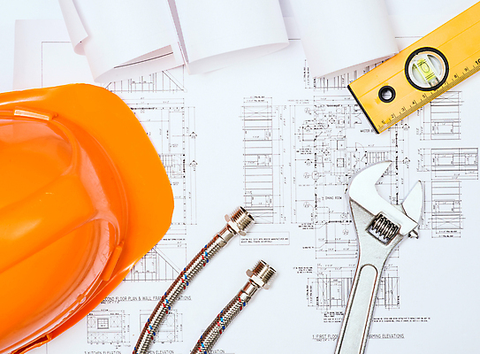 포토 JPG 해외이미지 종이 사람없음 인테리어 설계도 스패너 부속품 안전모 스케치 오브젝트 조제도구 해외202004 해외202105 해외포토 디자인 건설업 미술 도구 공구 헬멧 안전장비 파일형식