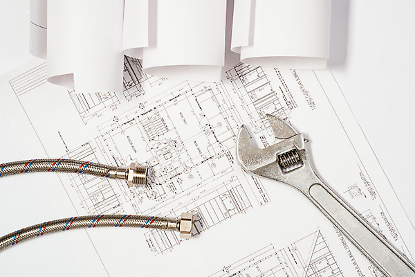 포토 JPG 해외이미지 종이 사람없음 인테리어 설계도 스패너 부속품 스케치 오브젝트 해외202004 해외202105 해외포토 디자인 건설업 미술 공구 파일형식