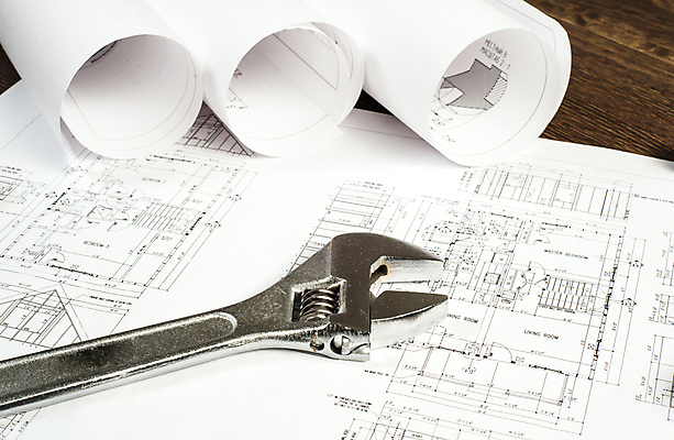 포토 JPG 해외이미지 종이 사람없음 인테리어 설계도 스패너 부속품 스케치 오브젝트 해외202004 해외202105 해외포토 디자인 건설업 미술 공구 파일형식