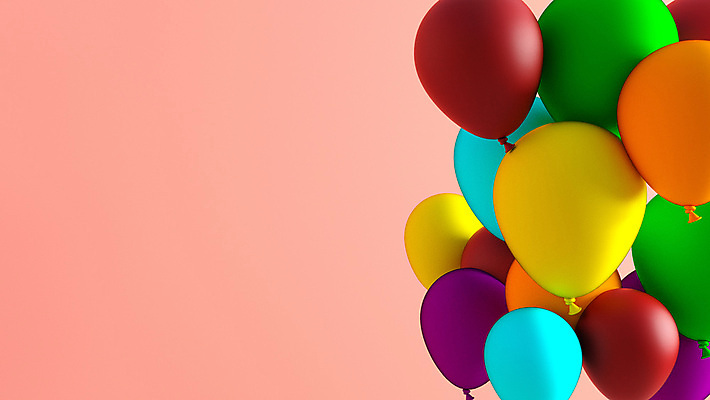 포토 JPG 해외이미지 백그라운드 사람없음 축하 풍선 카피스페이스 코랄 해외202105 해외포토 컬러 컨셉 공백 파일형식