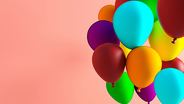 포토 JPG 해외이미지 백그라운드 사람없음 축하 풍선 카피스페이스 코랄 해외202105 해외포토 컬러 컨셉 공백 파일형식