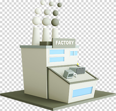 편집 편집이미지 공장 누끼 사람없음 건물 3D소스 3D 연기 디지털합성 PNG 공장굴뚝 로우폴리 편집소스 건축물 공업 파일형식