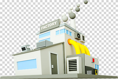편집 편집이미지 공장 누끼 사람없음 건물 3D소스 3D 연기 디지털합성 PNG 공장굴뚝 로우폴리 편집소스 건축물 공업 파일형식