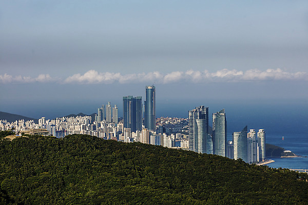 포토 JPG 주간 구름 바다 하늘 풍경 사람없음 야외 부산 해운대 국내포토 자연요소 한국 파일형식