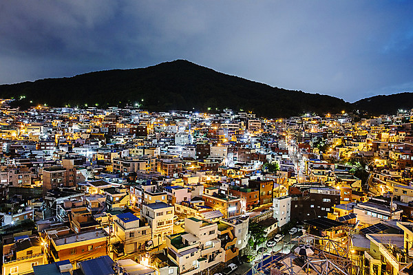 포토 JPG 바다 야경 사람없음 야외 부산 전경 국내포토 한국 풍경 야간 파일형식 탑뷰 풍경_경치