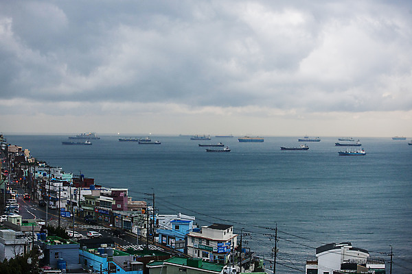 포토 JPG 주간 구름 바다 하늘 풍경 사람없음 야외 부산 선박 영도 국내포토 자연요소 수상교통 한국 파일형식