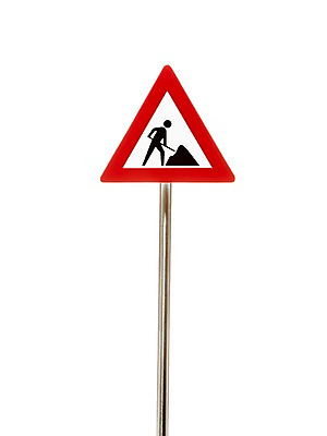 포토 JPG 기호 알림판 실내 누끼 사람없음 표지판 공사중 도로공사중 국내포토 문자 공사 내부 도로표지판 파일형식