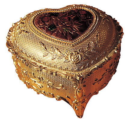 포토 JPG 컬러 생활용품 누끼 사람없음 장식 상자 금색 오브젝트 함 보석함 국내포토 파일형식