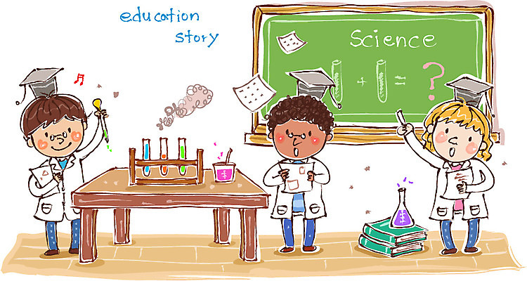 EPS 서양인 외국인 학생 어린이교육 교육 종이 어린이 과학 일러스트 학사모 탁자 수업 함께함 실험기구 실험 미소 웃음 사람 동양인 소녀 소년 책 세명 칠판 화학 실험실 스포이트 즐거움 시험관 다문화 비커 삼각플라스크 다인종 과학실 어린이만 국내일러스트 모자_잡화 여자 남자 감정 가구 컨셉 졸업 표정 인종 사회이슈 플라스크 피펫 파일형식 벡터