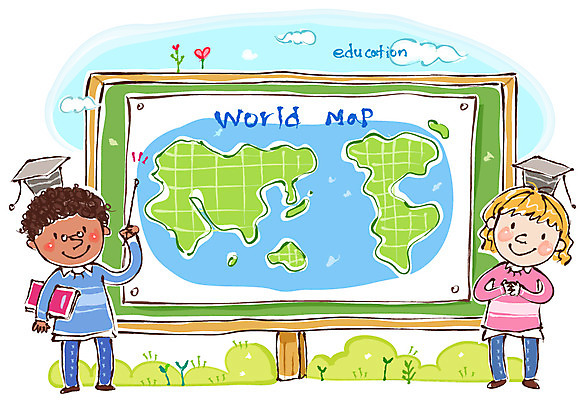 EPS 서양인 외국인 구름 학생 어린이교육 교육 어린이 세계지도 지도 일러스트 학사모 하늘 함께함 미소 웃음 사람 동양인 소녀 소년 두명 책 세계 칠판 하트 풀 즐거움 다문화 지휘봉 다인종 지리 어린이만 국내일러스트 자연요소 모양 식물 모자_잡화 여자 남자 감정 컨셉 졸업 표정 인종 사회이슈 파일형식 벡터