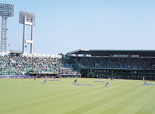 포토 JPG 주간 스포츠 스포츠시설 조명 운동선수 경기 여러명 야외 운동 경기장 운동장 야구 야구선수 군중 투수 관람 야구장 포수 객석 국내포토 자연요소 다수 건강 사람 구기 공간 시설 파일형식