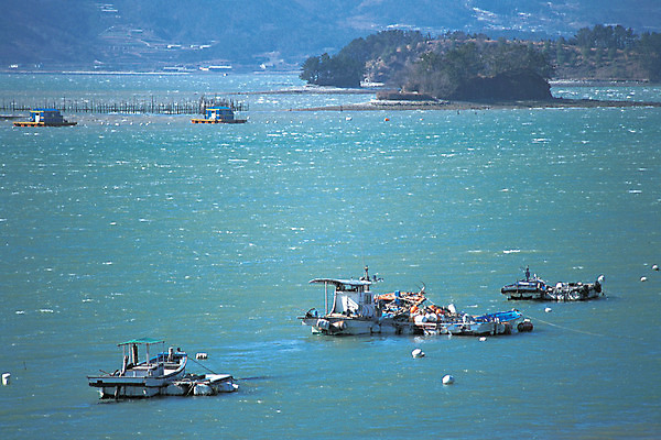 포토 JPG 주간 구름 바다 컬러 섬 수상교통 하늘 한국 풍경 사람없음 야외 파란색 어선 수면 정박 어촌 여러대 부표 선박 국내포토 자연요소 아시아 교통수단 다수 배_교통 물 시골 파일형식