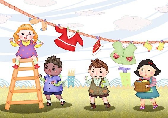 PSD 서양인 외국인 구름 라이프스타일 어린이교육 교육 어린이라이프 어린이 흑인 일러스트 사다리 양말 함께함 미소 웃음 사람 동양인 소녀 소년 여러명 10대 바구니 직물 빨래 빨랫줄 즐거움 다문화 다인종 소통 빨래널기 십대만 국내일러스트 자연요소 여자 남자 감정 줄 다수 컨셉 가사 청소년 표정 인종 생활 도구 사회이슈 파일형식