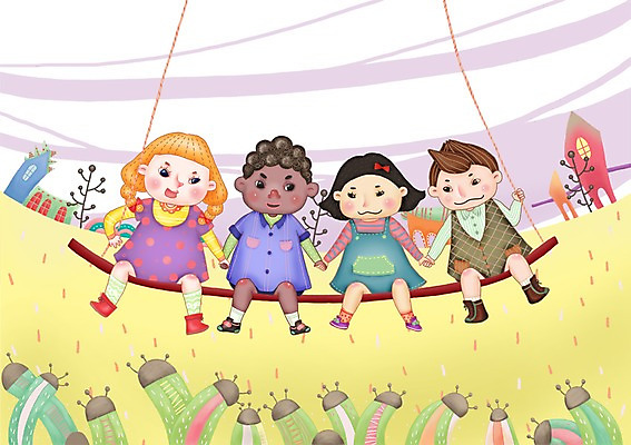 PSD 서양인 외국인 라이프스타일 어린이교육 교육 어린이라이프 어린이 흑인 일러스트 놀이 주택 함께함 미소 웃음 사람 동양인 소녀 소년 여러명 건물 10대 놀이기구 즐거움 그네 다문화 다인종 소통 십대만 국내일러스트 건축물 여자 남자 감정 다수 컨셉 청소년 표정 인종 생활 사회이슈 파일형식