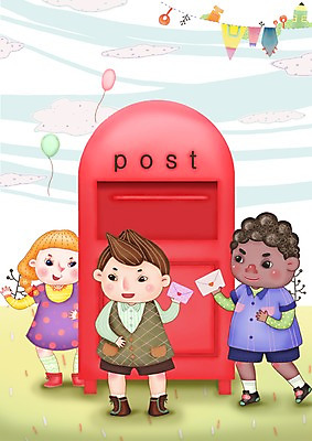 PSD 서양인 외국인 구름 라이프스타일 어린이교육 교육 어린이라이프 어린이 흑인 일러스트 편지봉투 함께함 웃음 사람 동양인 소녀 소년 10대 세명 우체통 인사 편지 즐거움 다문화 다인종 풍선 안부 소통 십대만 국내일러스트 자연요소 여자 남자 감정 컨셉 청소년 봉투 표정 인종 생활 예절 사회이슈 파일형식