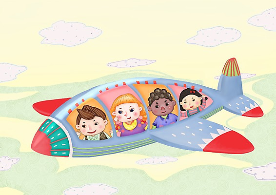 PSD 서양인 외국인 라이프스타일 어린이교육 교육 어린이라이프 어린이 흑인 일러스트 하늘 비행기 함께함 미소 웃음 사람 동양인 소녀 소년 여러명 10대 즐거움 다문화 다인종 소통 십대만 국내일러스트 여자 남자 감정 다수 컨셉 항공교통 청소년 대중교통 표정 인종 생활 사회이슈 파일형식