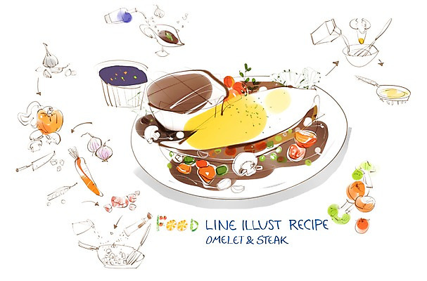 PSD 음식 라인일러스트 일러스트 식재료 페인터 양파 피망 마늘 스테이크 사람없음 계란 당근 흐름 소고기 우유 쌀 프라이팬 메뉴 양송이 레시피 후추 식칼 바질 과정 오므라이스 미니토마토 믹싱볼 국내일러스트 그릇 컨셉 토마토 채소 페인팅 주방용품 유제품 곡류 뿌리채소 서양음식 육류 알 버섯 계란요리 향신료 파일형식