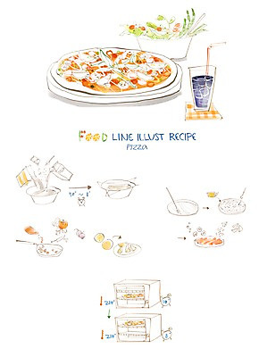 PSD 음식 라인일러스트 일러스트 식재료 페인터 양파 피망 치즈 감자 피자 사람없음 주스 흐름 소고기 우유 프라이팬 오븐 밀가루 레시피 과정 도우 믹싱볼 국내일러스트 그릇 음료 컨셉 채소 페인팅 주방용품 유제품 패스트푸드 서양음식 육류 가전제품 가루 파일형식