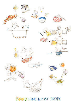 PSD 음식 라인일러스트 일러스트 식재료 페인터 양파 피망 사람없음 계란 흐름 소고기 프라이팬 냄비 레몬 밀가루 양송이 레시피 후추 표고버섯 생강 과정 아보카도 레몬즙 국내일러스트 컨셉 채소 과일 페인팅 주방용품 육류 알 버섯 솥 가루 즙 향신료 파일형식