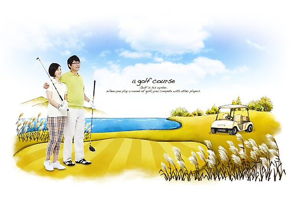 전신 PSD 구름 편집 편집이미지 라이프스타일 부부 커플 여자 남자 골프 하늘 산 건강 갈대 미소 웃음 사람 성인 취미 두명 라이프 레포츠 운동 구기 건강관리 카트 골프채 가을 성인만 이미지편집 자연요소 식물 계절 스포츠 관계 레저 골프용품 표정 관리 생활 파일형식