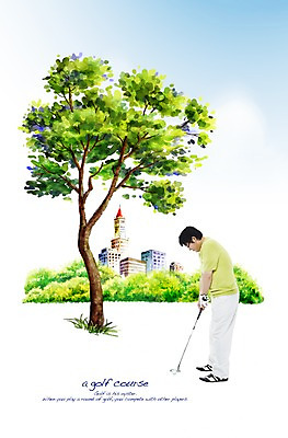 전신 PSD 나무 편집 편집이미지 라이프스타일 남자 골프 하늘 건강 한명 사람 빌딩 취미 건물 라이프 레포츠 운동 구기 건강관리 골프채 남자만 남자한명만 이미지편집 식물 1 건축물 스포츠 레저 골프용품 관리 생활 파일형식