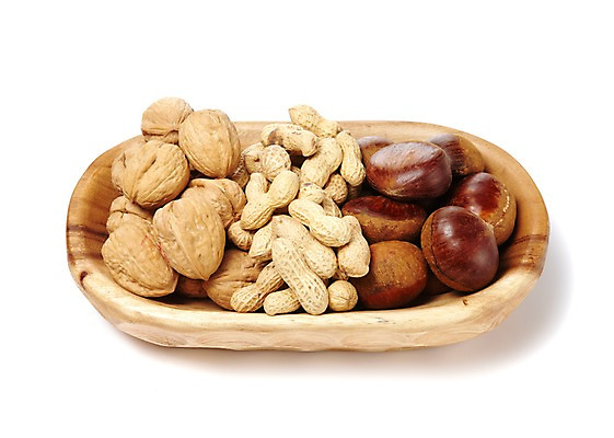 포토 JPG 스튜디오촬영 그릇 열매 음식 다수 식재료 실내 누끼 사람없음 농작물 여러개 다양 견과류 껍질 밤 절기 땅콩 호두 정월대보름 부럼 국내포토 식물 식기 계절 명절 농업 내부 파일형식