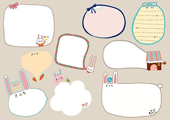 PSD 동물 리본 분홍색 동물캐릭터 말풍선 일러스트 주택 프레임 틀 사람없음 토끼 토끼캐릭터 흰토끼 국내일러스트 일러캐릭터 캐릭터 컬러 포유류 건물 반려동물 파일형식