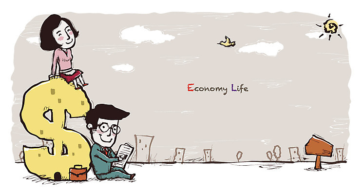 EPS 나무 구름 기호 부부 커플 여자 남자 40대 돈 가방 일러스트 가정 조류 웃음 사람 두명 건물 30대 금융 경제 태양 달러 팻말 신문 재테크 가정경제 성인만 국내일러스트 자연요소 식물 동물 문자 건축물 잡화 중년 관계 프레임 표정 간행물 장년 뉴스 재산 파일형식 벡터