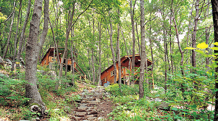 포토 JPG 주간 나무 식물 건축물 로우앵글 자연 휴식 산 주택 풍경 사람없음 야외 건물 숲속 숲 오두막 산장 별장 산속 목조 나무집 돌계단 휴양림 푸른숲 국내포토 자연요소 건축 뷰포인트 컨셉 계단 돌_바위 생태계 파일형식