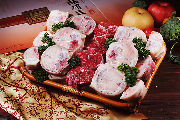 포토 JPG 스튜디오촬영 한국문화 과일 피망 실내 파슬리 생고기 육류 요리 사람없음 세트 소고기 보자기 배 사과 천 사골 국내포토 동양문화 채소 식재료 한국 내부 직물 파일형식 천_직물